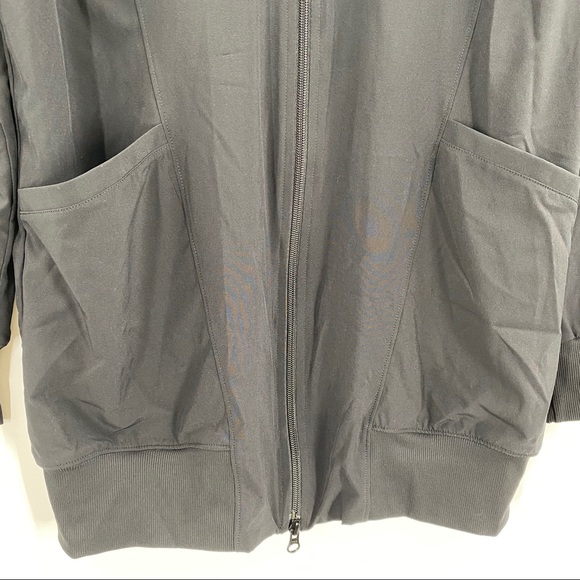 Zella- Black Lightweight Active Jacket 2 Pocket - Picture 2 of 7
